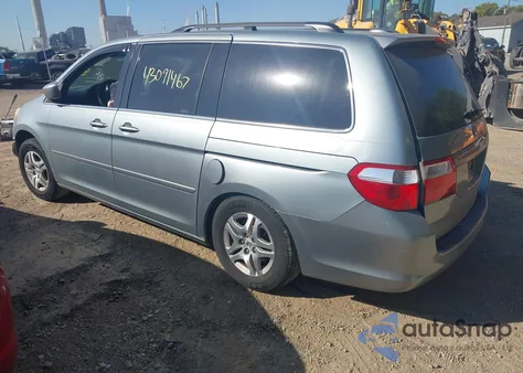 2005 Honda Odyssey Ex-L from USA, damaged, VIN 5FNRL387X5B103470